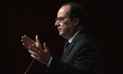 François Hollande le 23 juin 2016 à Strasbourg
