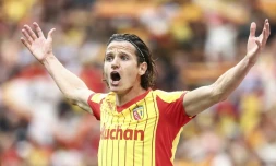 La recrue de Lens Florian Thauvin face à Lyon, le 16 août 2025 au stade Bollaert