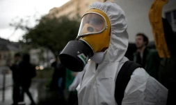 Manifestation à Rouen après l'incendie de l'usine Lubrizol, le 1er octobre 2019