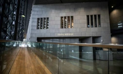 La cour d'assises de l'Isère où va se tenir le procès de Nordahl Lelandais, le 7 janvier 2022 à Grenoble