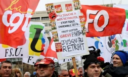 Manifestation contre la réforme des retraites le 15 janvier 2020 à Paris