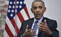 Le président américain Barack Obama, le 6 janvier 2017 à Washington