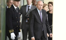 Le ministre français de l'Intérieur Gérard Collomb à Saint-Mandé, près de Paris, le 9 août 2017
