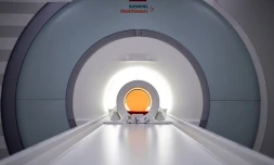 "Iseult", l'IRM le plus puissant au monde pour observer le corps humain, au sein du centre de recherche sur l'imagerie cérébrale du CEA, NeuroSpin à Saclay le 5 octobre 2021