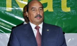 Le président mauritanien Mohamed Ould Abdelaziz, le 20 octobre 2016 à Nouakchott 