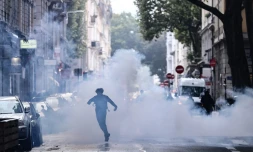 Affrontements entre lycéens et forces de l'ordre à Lyon le 1er octobre 2026