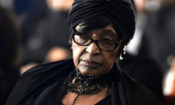 Winnie Mandela, le 8 décembre 2013