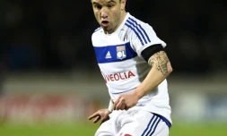 Le milieu de l'OL Mathieu Valbuena, lors du match de Ligue des champions contre le Zenit St-Pétersbourg, le 4 novembre 2015 à Gerland