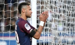 Neymar au Parc des Princes, le 20 août 2017