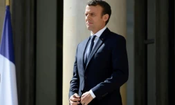 Emmanuel Macron à l'Elysée à Paris le 12 juin 2017