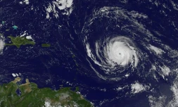 Cette image obtenue auprès de la NASA montre l'ouragan Irma le 4 septembre 2017