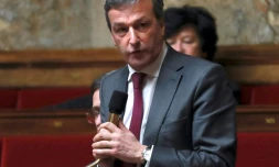 Le député UDI Philippe Vigier, le 29 novembre 2016 à l'Assemblée nationale