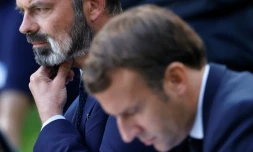 Le Premier ministre Edouard Philippe au cÎté du président Emmanuel Macron le 29 juin 2020 à l'Elysée à Paris