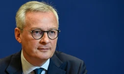 Le ministre de l'Economie Bruno Le Maire, le 19 mai 2020, au ministère de l'Economie à Paris