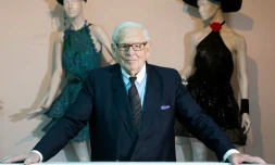 Le couturier français Pierre Cardin, le 4 novembre 2014 à Paris