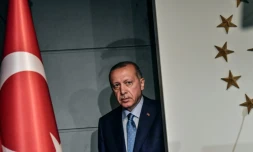 Le président turc, Recep Tayyip Erdogan, le 24 juin 2018 à Istanbul