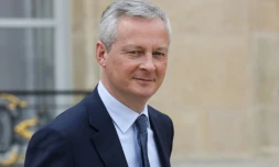 Le ministre français de l'Economie Bruno Le Maire, ici à l'Elysée le 20 mars 2019