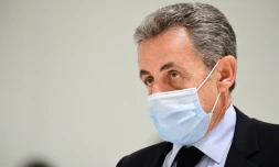 Nicolas Sarkozy au tribunal de Paris le 8 décembre 2020
