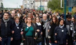 Marche en mémoire de Christine Renon, le 5 octobre 2019 à Pantin