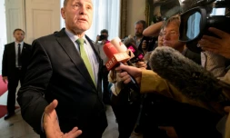 Le ministre autrichien de l'Intérieur Wolfgang Sobotka, à Vienne, le 10 mai 2016