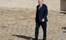 Le Premier ministre François Bayrou, le 5 septembre 2025 à l'Hôtel des Invalides, à Paris