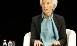 La directrice générale du Fonds monétaire international, Christine Lagarde le 23 février 2016 à Dubai