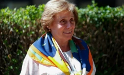 Ernestine Ronai, militante historique de la lutte contre les violences faites aux femmes, le 22 août 2019 à Paris