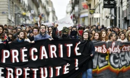 Manifestation contre la loi Travail, le 9 mars 2016 Ă Nantes