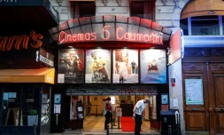 Le cinéma 5 Caumartins à Paris, le 21 juin 2020 dans la soirée