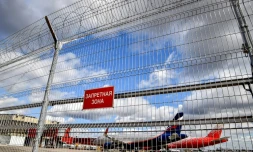Un avion de la compagnie russe Aeroflot à l'aéroport de Moscou, le 4 avril 2020