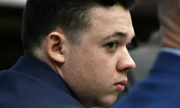 Kyle Rittenhouse au tribunal à Kenosha, le 15 novembre 2021