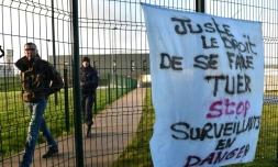 Affiche posée par les surveillants de la prison d'Alençon/Condé-sur-Sarthe, mobilisés encore le 7 mars 2019