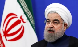 Le président iranien Hassan Rohani le 17 janvier 2017 à Téhéran