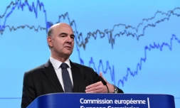 Le commissaire européen à la fiscalité, Pierre Moscovici, à Bruxelles le 9 novembre 2017 