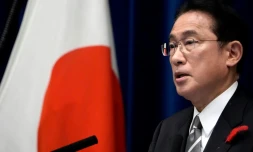 Le Premier ministre japonais Fumio Kishida le 14 octobre 2021 à Tokyo