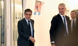 François Fillon et Laurent Wauquiez le 29 novembre 2016 à Paris