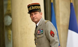 Le chef d'état-major des armées, le général Pierre de Villiers, à son arrivée le 27 juillet 2016 à l'Elysée à Paris