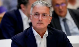 Rupert Stadler, ancien PDG d'Audi, qui a plaidé coupable dans l'affaire du "Dieselgate", attend le verdict au tribunal de Munich, le 27 juin 2023 en Allemagne