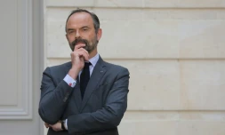 Edouard Philippe à l'Elysée le 23 mai 2019