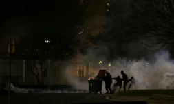 Violences à Bobigny, près de Paris, le 11 février 2017