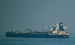 Le pétrolier iranien Grace 1 au large de Gibraltar, le 15 août 2019