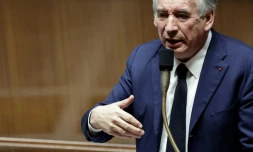 François Bayrou à l'Assemblée nationale, le 17 décembre 2024, à Paris