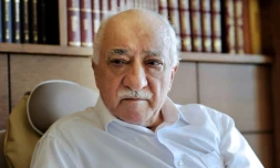 Photo diffusée par Zaman Daily du prédicateur musulman turc en exil Fethullah Gulen chez lui à Saylorsburg, le 24 septembre 2013 en Pennsylvanie