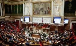 L'Assemblée nationale, à Paris, le 12 novembre 2024