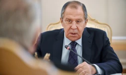 Le ministre russe des Affaires étrangères Sergueï Lavrov, le 6 décembre 2016 à Moscou