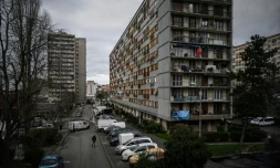 Le quartier du Chêne Pointu, à Clichy-sous-Bois, le 4 février 2020