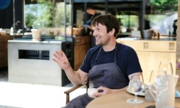 Rene Redzepi, chef et copropriétaire du restaurant danois le Noma, le 31 mai 2021 à Copenhague