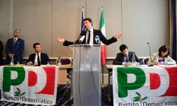 Matteo Renzi, le 28 avril 2017, à Bruxelles
