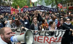 Manifestation contre la loi travail à Paris, le 14 juin 2016