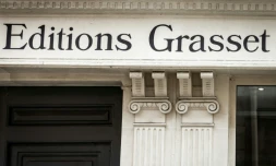 Les éditions Grasset à Paris, le 16 avril 2026